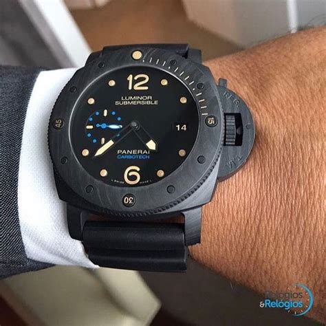 panerai submarine carbotech case